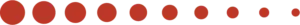 a picture of red dots
