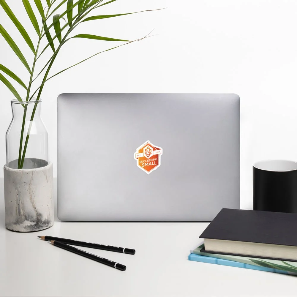 Succeeding Small Badge Sticker - Image 3