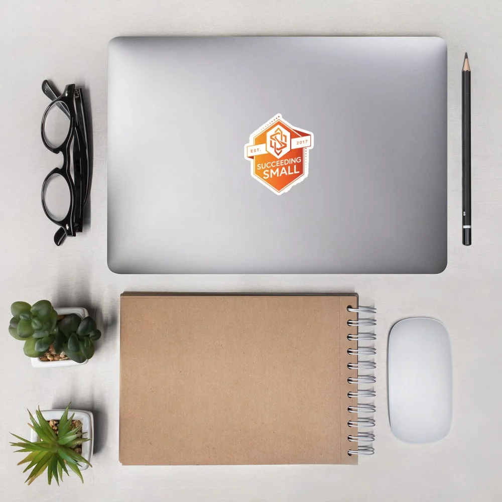 Succeeding Small Badge Sticker - Image 4