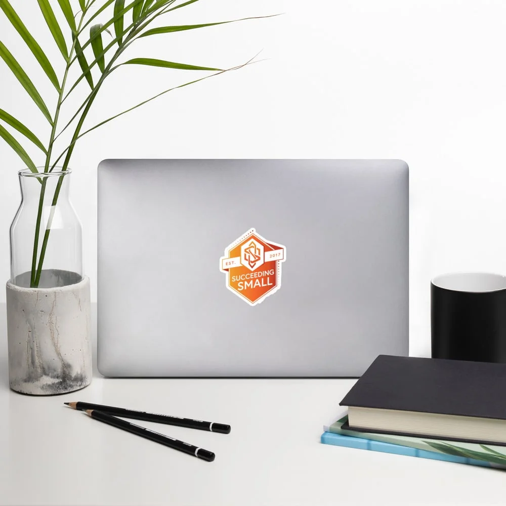 Succeeding Small Badge Sticker - Image 5