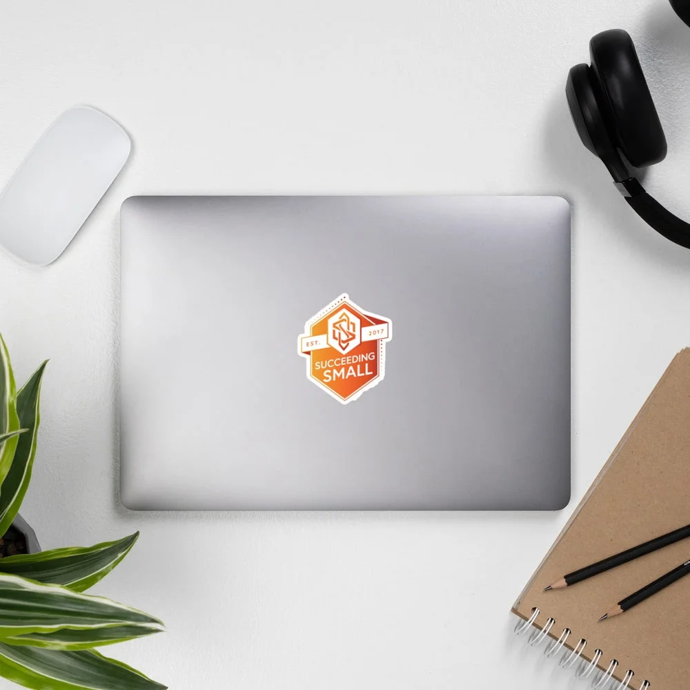 Succeeding Small Badge Sticker - Image 6