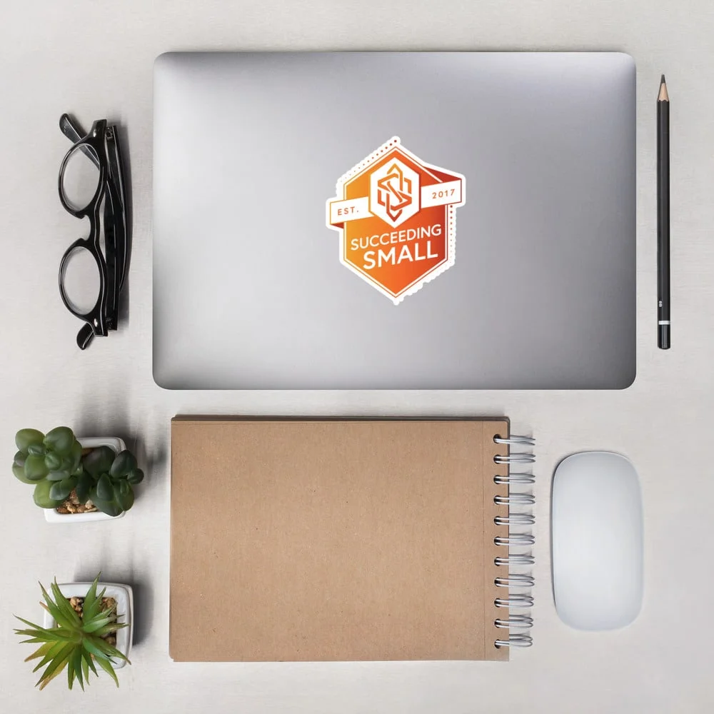 Succeeding Small Badge Sticker - Image 7