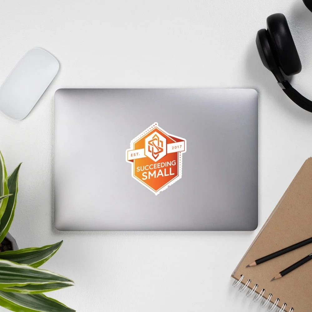 Succeeding Small Badge Sticker - Image 9