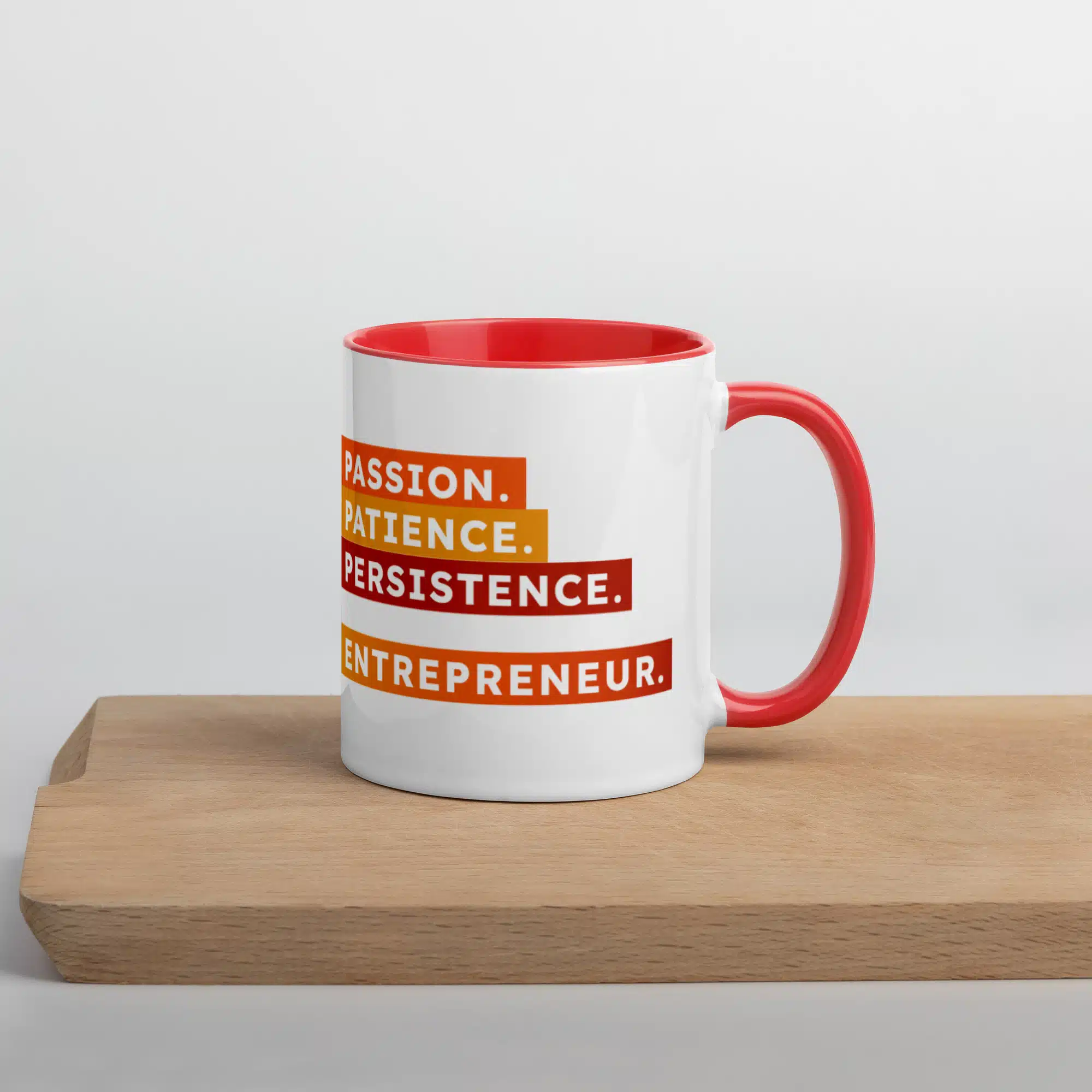 Passion, Patience, Persistence Mug