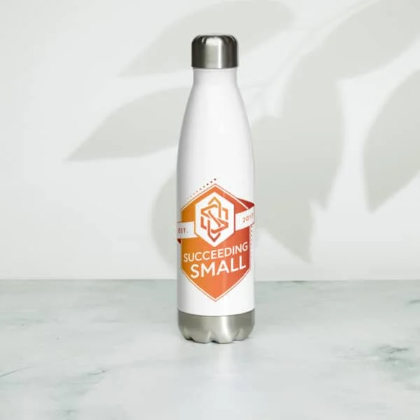 Succeeding Small Stainless Steel Water Bottle