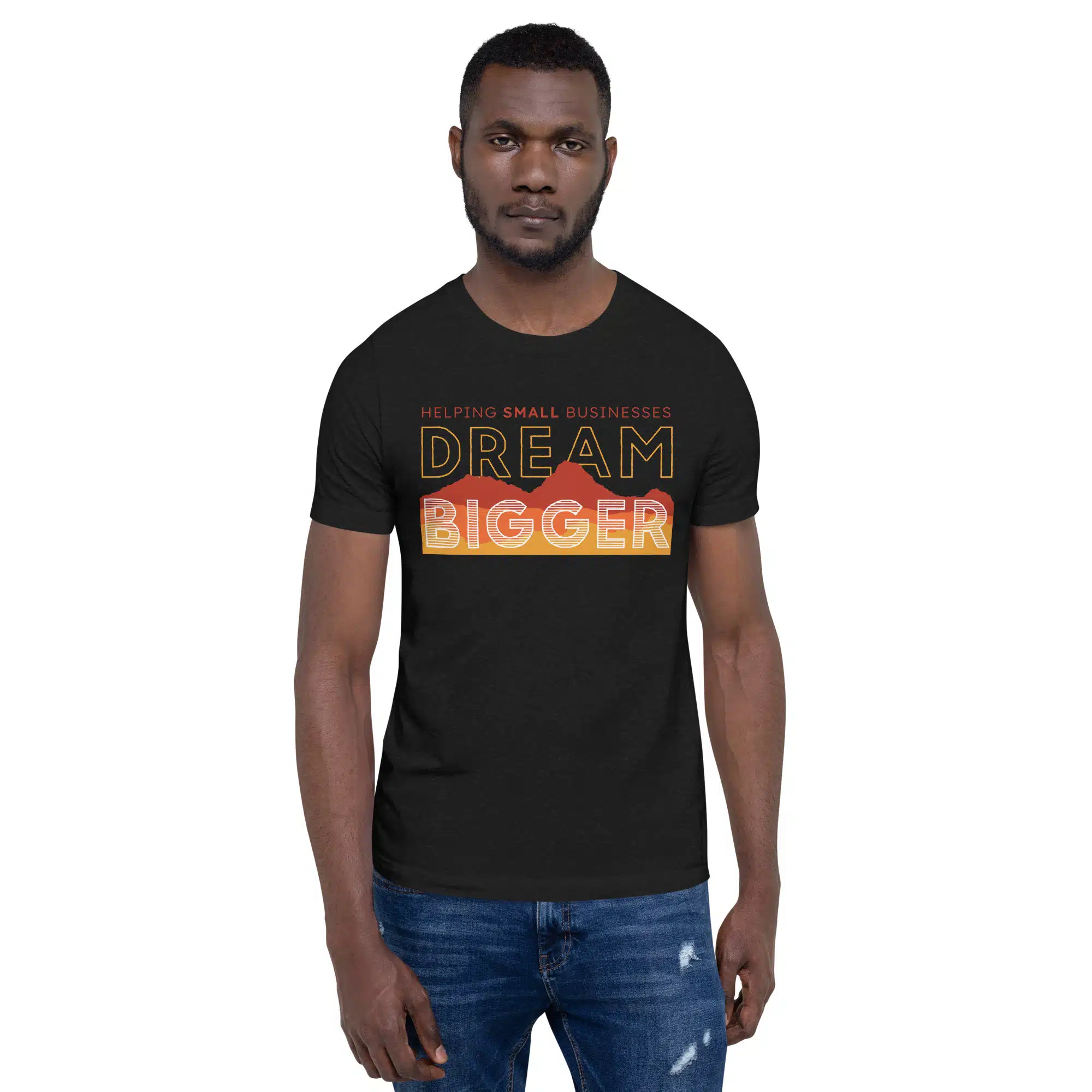 Dream Bigger Unisex T-Shirt - Image 3