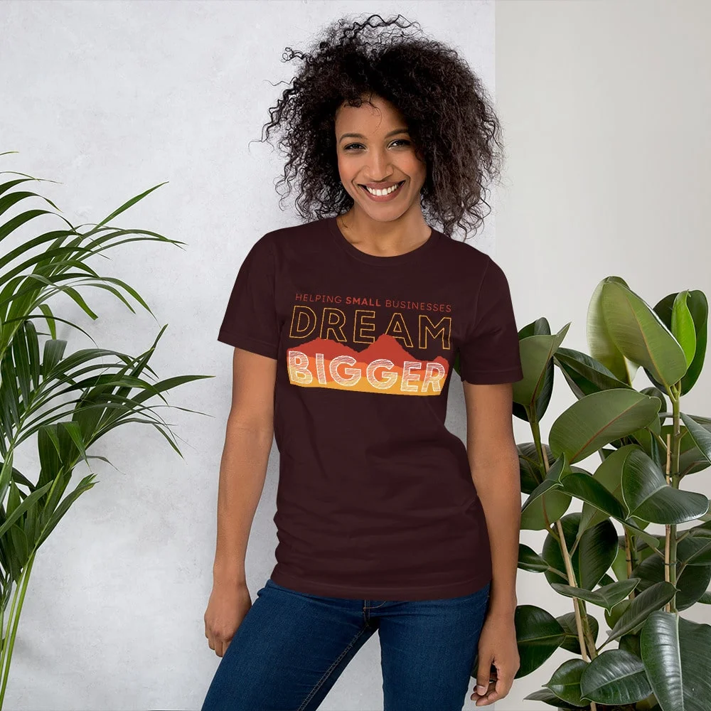 Dream Bigger Unisex T-Shirt - Image 5