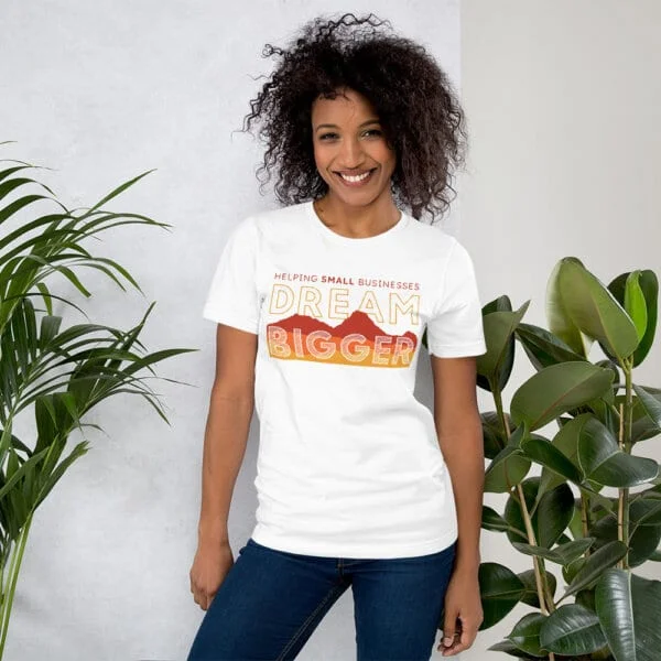 Dream Bigger Unisex T-Shirt - Image 7