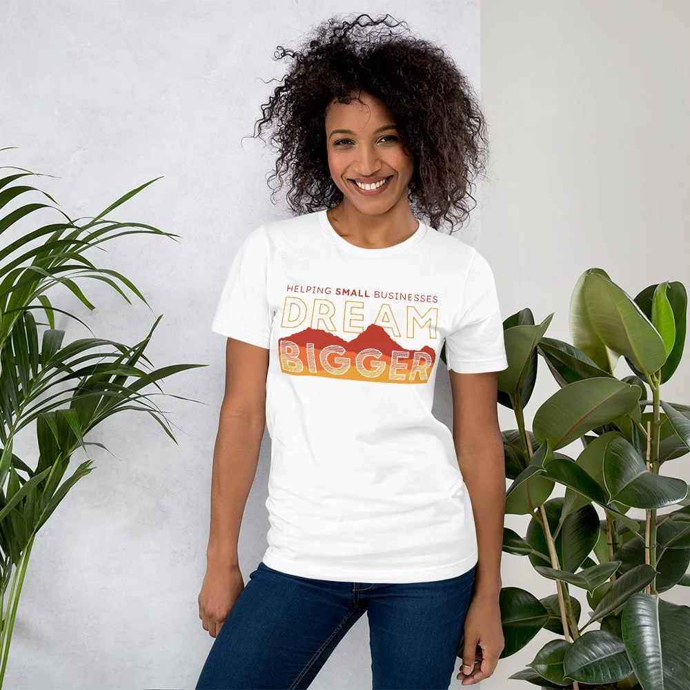 Dream Bigger Unisex T-Shirt - Image 7