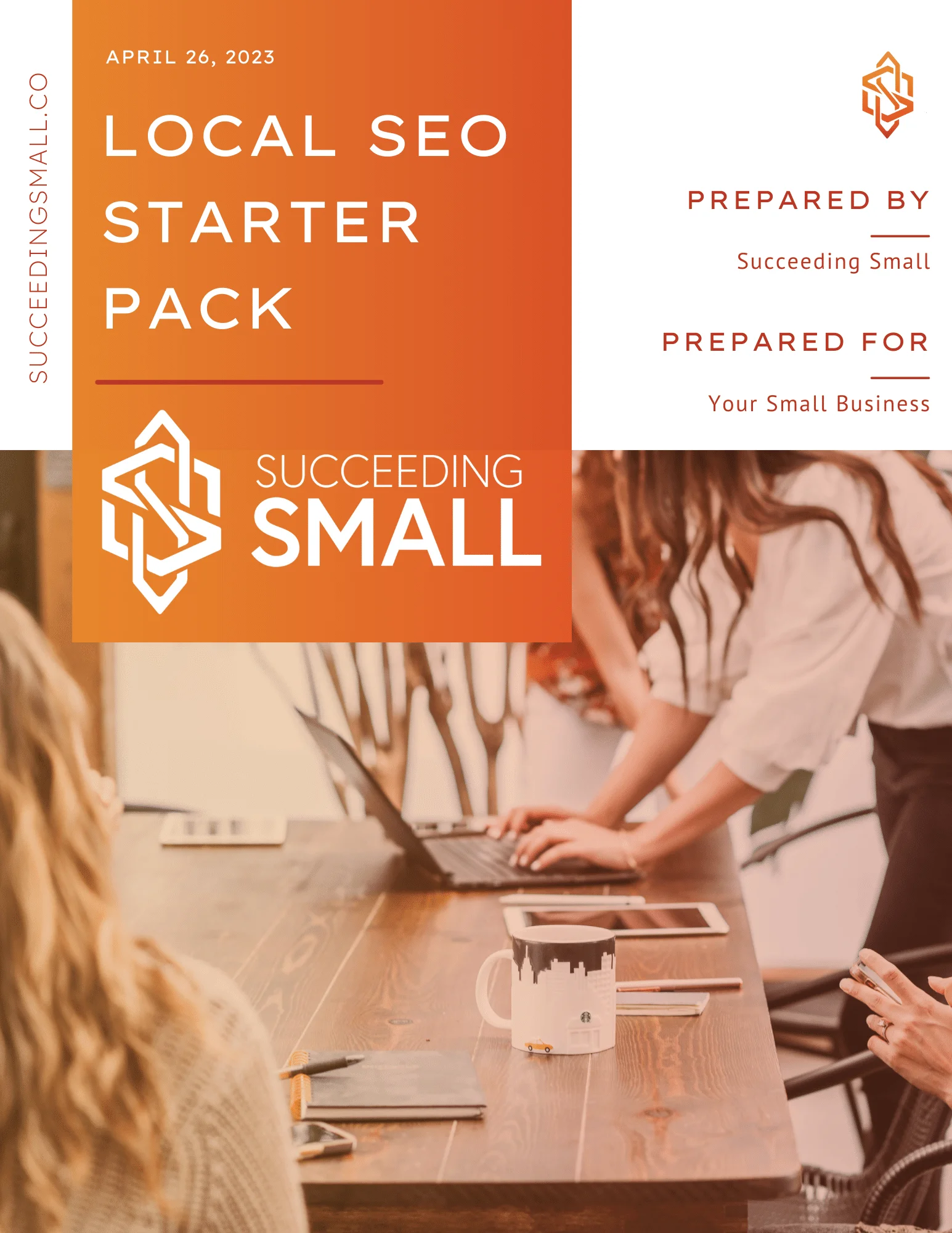A picture of the Succeeding Small Local SEO Starter Pack.