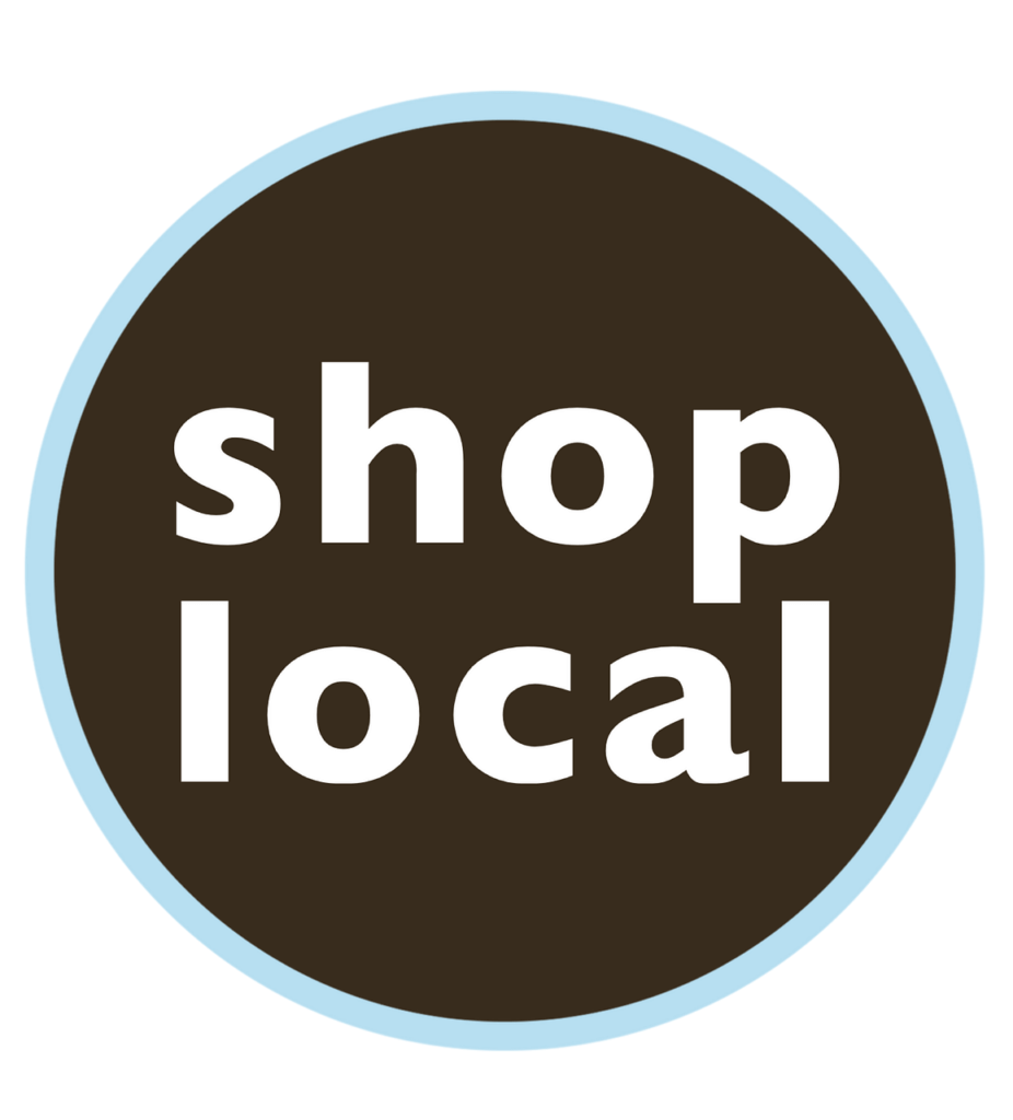 shop local and support small businesses.